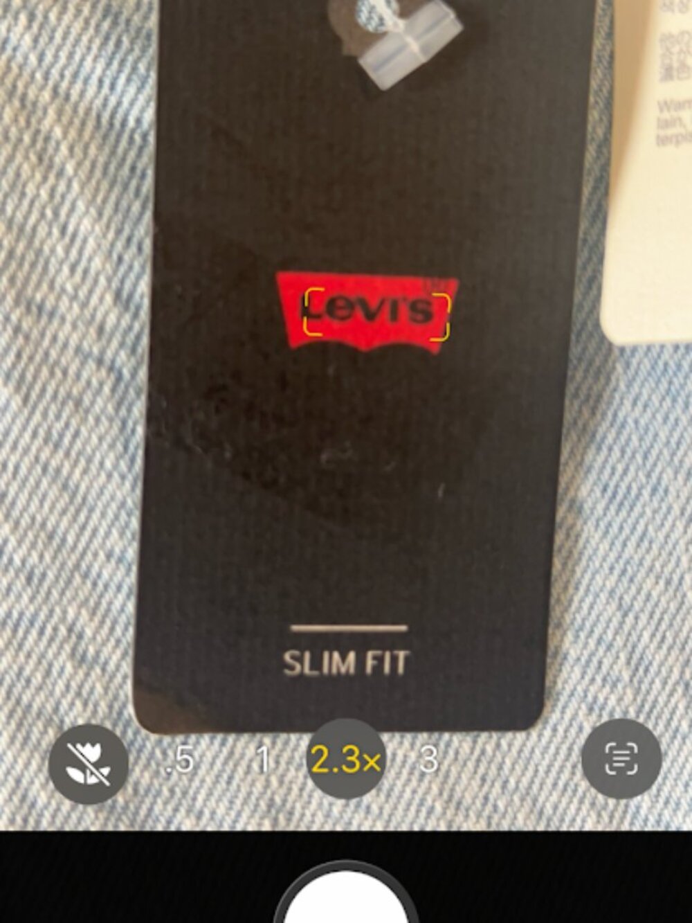 Levi’s Light Wash Denim Corset Tank Top Button Front Slim Fit Size Small - Picture 9 of 10
